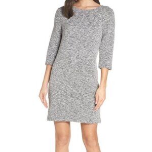 French Connection Women Ottoman Knit Jersey Dress Corp Core Academia Minimalist